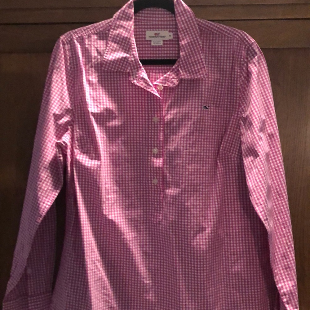 Checked Vineyard Vines Shirt